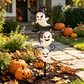 Halloween-spöke trädgårdsspettlampa