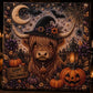 DIY-kit för pärlkonst med syntetiska pärlor och Halloweenmotiv