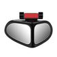 Double-Sided Car Rearview Blind Spot Mirror