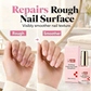 3-i-1 nagelstärkande behandling, reparerande serum för svaga mjuka spruckna naglar, slät glänsande nagelhärdare för skadade naglar