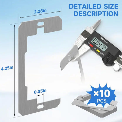 🔌🎁50 % rabatt under en begränsad tid🔥🔧 Flush fit väggplatta distansbricka – korrigerar ojämnt djup, plan finish & enkel montering – perfekt för eluttag och strömbrytare 🏠