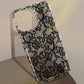 Romantic Lace Print TPU Phone Case