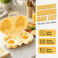Microwave Egg Poacher with Heart and Flower Shapes