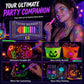 🌈 Rita, lys upp och stick ut – Glow Party-tatueringspennor för fest och kreativ lek