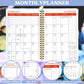 Månadsplanerare 2026–2030 – Söt höglandsko