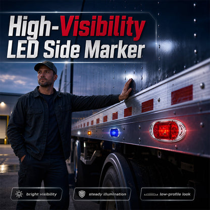 🚗LED-sidomarkeringsljus för lastbilar
