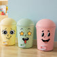 4 ark med roliga klistermärken med smileys