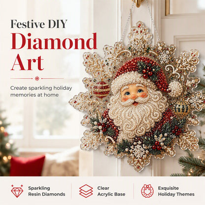 Jul-kit för Diamond Art-tavla att hänga upp