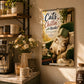 2027 Cats Chillin' with Books Wall Calendar