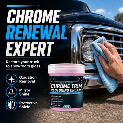 ✨ Chrome Revival Cream – Återställer matt, oxiderat metall till en strålande glans