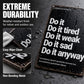 Retro Consistency Quotes Metal Tin Sign