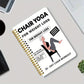 Spiralbok för stolsyoga och viktminskning
