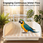 Automatic Bird Bath Basin with Shower