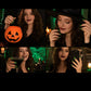 Glow Halloween-nagelklistermärken