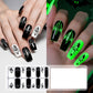 Glow Halloween-nagelklistermärken