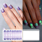 Glow Halloween-nagelklistermärken