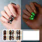 Glow Halloween-nagelklistermärken
