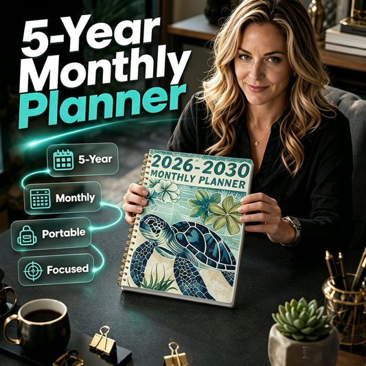 Spiral 2026–2030 Månadsplanerare