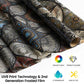 Retro Stained Glass Privacy Window Film