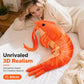 Creative BBQ Grilled Shrimp Plush Toy