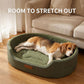 Cozy Reversible Cushion Pet Bed for All Seasons