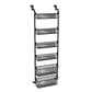 Förvaringskorg med hängande upphängning för montering över dörren