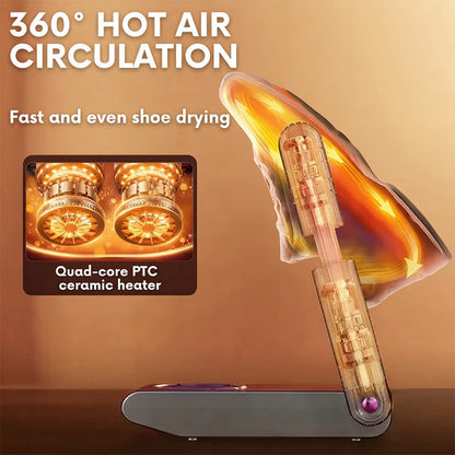 Smart Electric Foldable Shoe Dryer