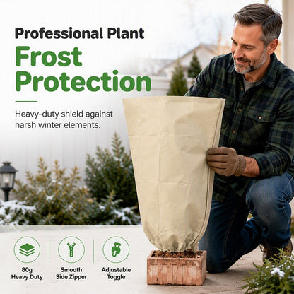 🔥50% RABATT NU!❄️Växtfrostskydd – trädgårdsskydd som skyddar plantor mot kyla och frost på vintern✨