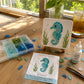 DIY-mosaikkit med havsglas och havsmotiv