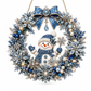 DIY-kit för julmotiv med diamantmosaik