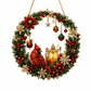 DIY-kit för julmotiv med diamantmosaik