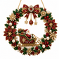 DIY-kit för julmotiv med diamantmosaik