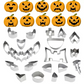Halloweenkit i rostfritt stål för enkel pumpaskärning