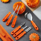 Halloweenkit i rostfritt stål för enkel pumpaskärning