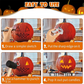 Halloweenkit i rostfritt stål för enkel pumpaskärning