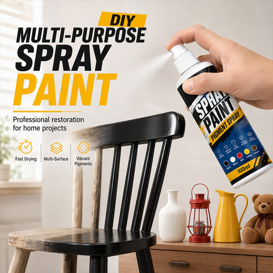 Multifunktionell sprayfärg för möbler