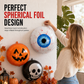 22-Inch 4D Eyeball Balloons for Halloween Decorations