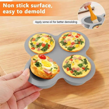 🧁✨BEGRÄNSAT ERBJUDANDE✨ – Från ugn till frys med en non-stick-form som sparar både tid och plats i köket – Mångsidig bakform i livsmedelssäker silikon