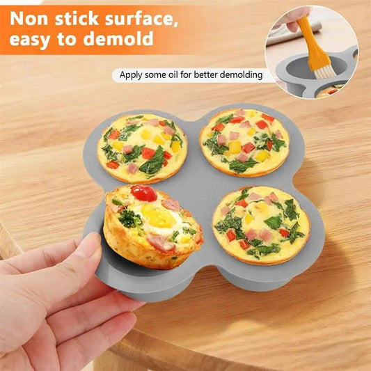 🧁✨BEGRÄNSAT ERBJUDANDE✨ – Från ugn till frys med en non-stick-form som sparar både tid och plats i köket – Mångsidig bakform i livsmedelssäker silikon