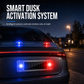 🎁Köp 1 få 1 gratis🔥Stöldvarningslampa för simulering av solcellsdriven bil