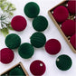 🎄Vibrant 12 PCS julkulor - prydnadsset🎊