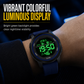 Ultratunn digital armbandsklocka