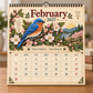 🔥🎁Nyhet 50 % RABATT🔥2027 Års väggkalender ”Birds of America”