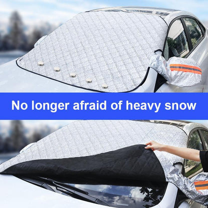 🚗 50% RABATT NU! ✨ Främre vindruteskydd täcke – skydd för alla fyra årstider, frostskydd & hög kvalitet – perfekt för bilar, vanar och SUV:ar ❄️☀️