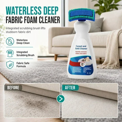 🛋️ 50% Off Now ✨ Waterless Fabric Foam Cleaner — Dual Action Applicator 💥