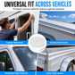 Universell dropplist i PVC för husbilar och hus, 25,4 mm, 7,6 m