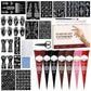 Henna Temporary Tattoo Kit with Stencils