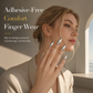 💅50% RABATT! 🤍Nagelringar i metall, justerbara, modernt fingertoppssmycke ✨