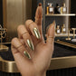 💅50% RABATT! 🤍Nagelringar i metall, justerbara, modernt fingertoppssmycke ✨