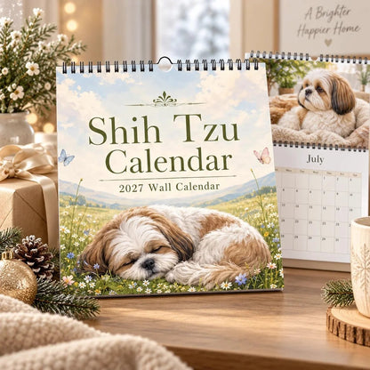 Väggkalender 2027 med söta hundar i premiumkvalitet